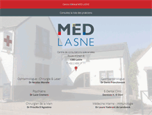 Tablet Screenshot of medlasne.be